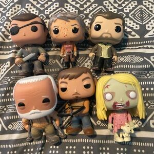 The Walking Dead Funko Pop Lot